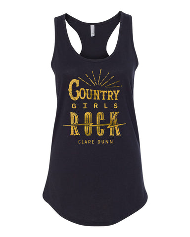"Country Girls Rock" Ladies Tank