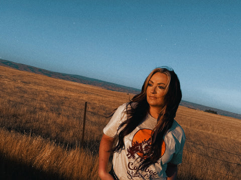 COWBOY STATE OF MIND - Graphic T